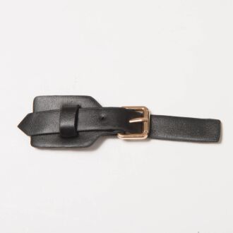 11,5cm Kunstleder-Verschluss