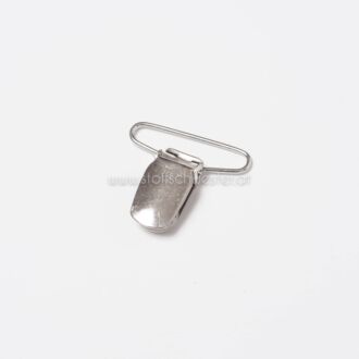 35mm Hosenträger-Clips silber