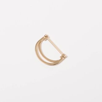 29mm Gürtel D-Ring gold