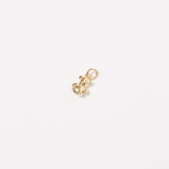 1,5cm Kleiner Bär Anhänger gold