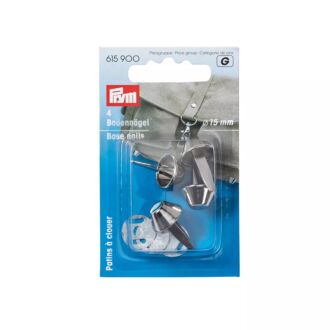 Prym Bodennägel für Taschen 15mm silber
