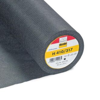 Vlieseline H 410 Bügeleinlage schwarz