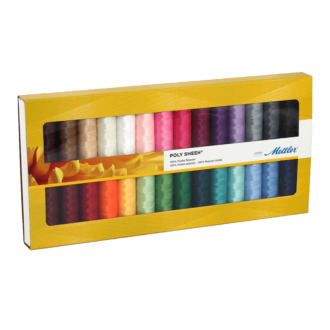 Amann Mettler POLY SHEEN 28er Kit (28 Farben / 200m)