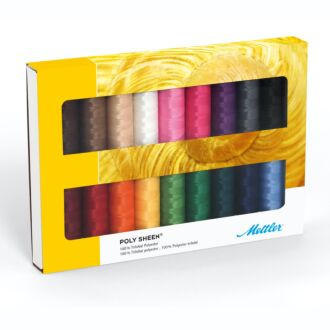 Amann Mettler POLY SHEEN 18er Kit (18 Farben / 200m)